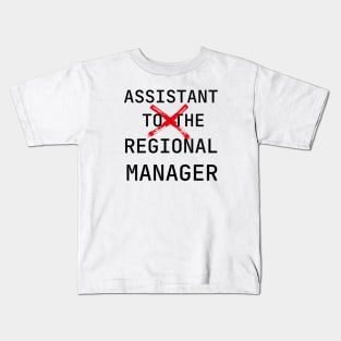 Assistant to the Regional Manager funny Kids T-Shirt